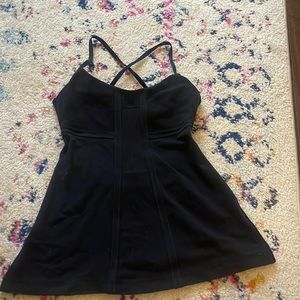 vintage lululemon tank top with cut out